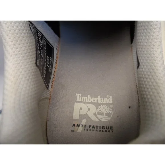 Timberland PRO Women's A5SSU Sentra CTCP Low Athletic Work Shoes White Size 8W - Picture 7 of 8